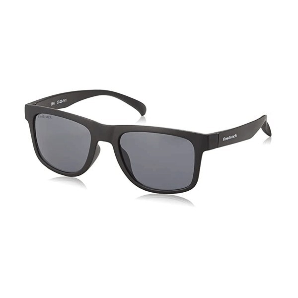Fastrack Men Sunglasses With Cover - Black